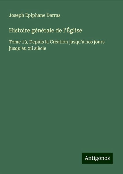 Histoire générale de l'Église