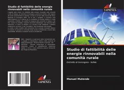 Studio di fattibilità delle energie rinnovabili nella comunità rurale - Mutende, Manuel