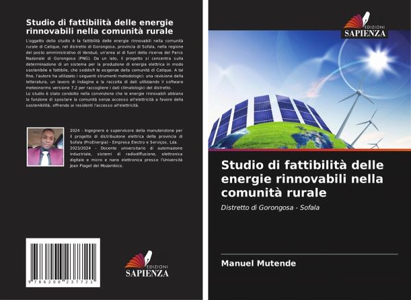 Studio di fattibilità delle energie rinnovabili nella comunità rurale Studio di fattibilità delle energie rinnovabili nella comunità rurale