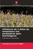 Influência de 2 datas de sementeira nos parâmetros agro-morfológicos Influência de 2 datas de sementeira nos parâmetros agro-morfológicos
