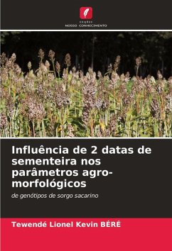 Cover Influência de 2 datas de sementeira nos parâmetros agro-morfológicos