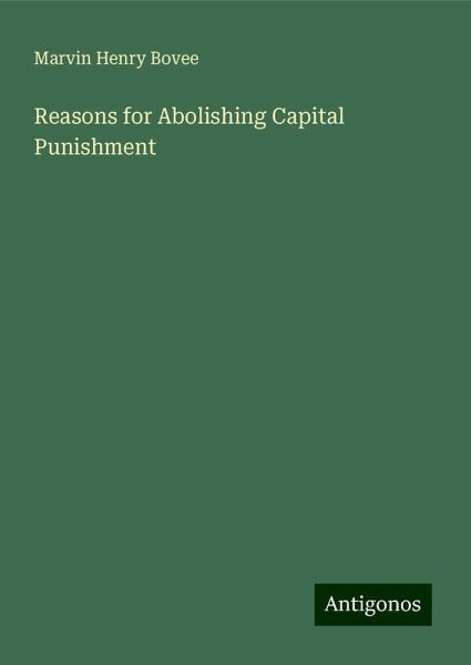 Reasons for Abolishing Capital Punishment