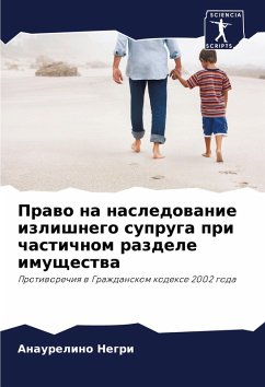 Cover Prawo na nasledowanie izlishnego supruga pri chastichnom razdele imuschestwa