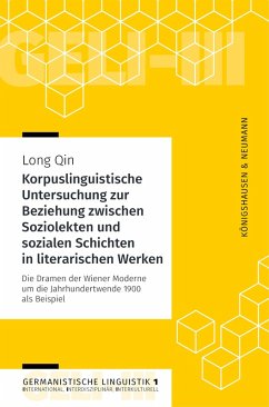 Cover Korpuslinguistische Untersuchung zur Beziehung zwischen Soziolekten und sozialen Schichten in literarischen Werken (eBook, PDF)