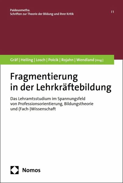 Fragmentierung in der Lehrkräftebildung (eBook, PDF)