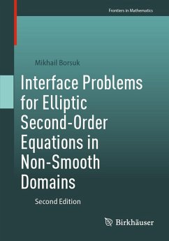 Interface Problems for Elliptic Second-Order Equations in Non-Smooth Domains (eBook, PDF) - Borsuk, Mikhail