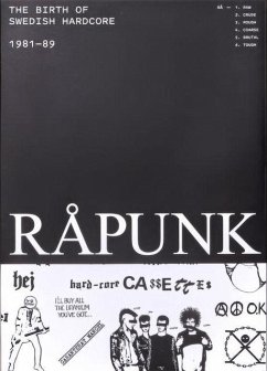 Cover RAPUNK, The birth of Swedish hardcore, 1981-89