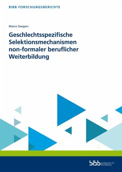 Cover Geschlechtsspezifische Selektionsmechanismen non-formaler beruflicher Weiterbildung