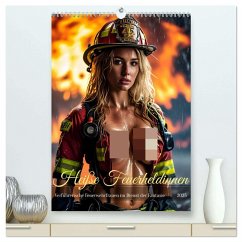 Heiße Feuerheldinnen - Verführerische Feuerwehrfrauen im Dienst der Fantasie (hochwertiger Premium Wandkalender 2025 DIN A2 hoch), Kunstdruck in Hochglanz Heiße Feuerheldinnen - Verführerische Feuerwehrfrauen im Dienst der Fantasie (hochwertiger Premium Wandkalender 2025 DIN A2 hoch), Kunstdruck in Hochglanz