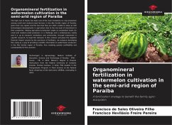 Organomineral fertilization in watermelon cultivation in the semi-arid region of Paraiba - Oliveira Filho, Francisco de Sales;Freire Pereira, Francisco Hevilásio