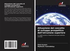 Cover Attuazione del concetto di sviluppo prospettico dell'istruzione superiore