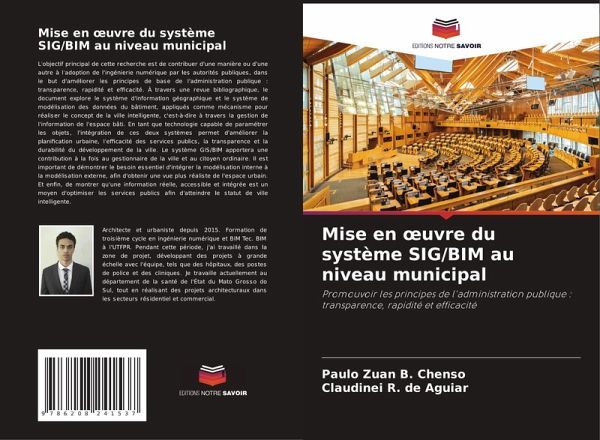 Mise en ¿uvre du système SIG/BIM au niveau municipal