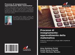 Cover Processo di insegnamento-apprendimento della matematica