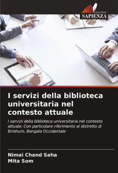 Cover I servizi della biblioteca universitaria nel contesto attuale