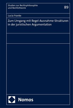 Cover Zum Umgang mit Regel-Ausnahme-Strukturen in der juristischen Argumentation
