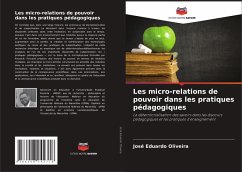 Cover Les micro-relations de pouvoir dans les pratiques pédagogiques