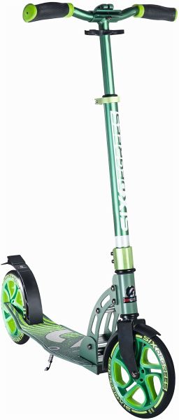 SIX DEGREES Aluminium Scooter 205 mm grün SIX DEGREES Aluminium Scooter 205 mm grün