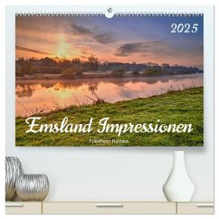 Emsland Impressionen (hochwertiger Premium Wandkalender 2025 DIN A2 quer), Kunstdruck in Hochglanz