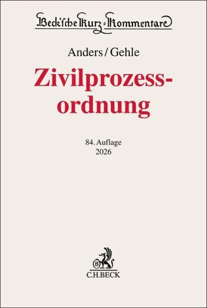 Zivilprozessordnung. ZPO