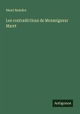 Les contradictions de Monseigneur Maret Les contradictions de Monseigneur Maret