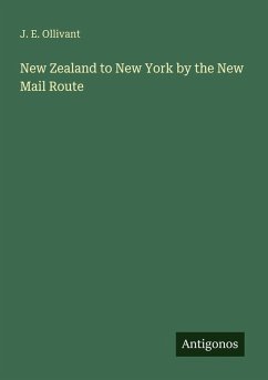 Cover New Zealand to New York by the New Mail Route