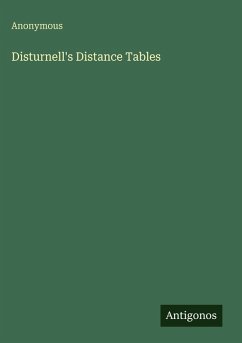 Cover Disturnell's Distance Tables