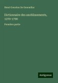 Dictionnaire des anoblissements, 1270-1790