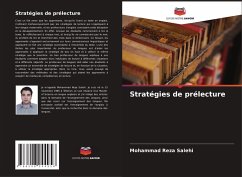Cover Stratégies de prélecture