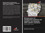 Biomarcatori di ossidazione proteica nei bambini con disturbo dello spettro autistico