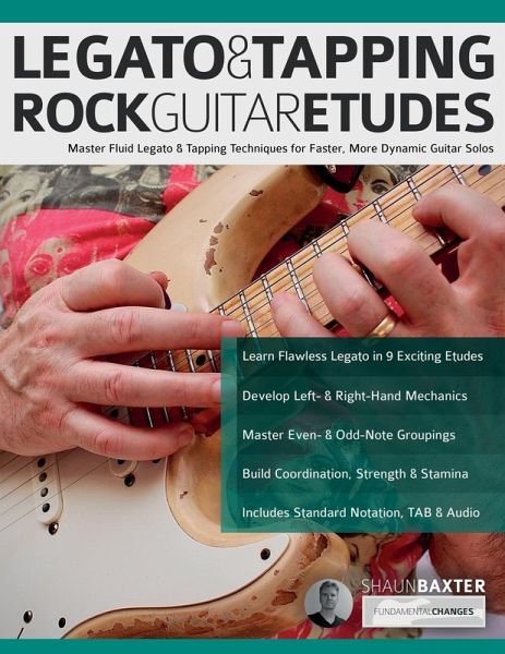 Legato & Tapping Rock Guitar Etudes