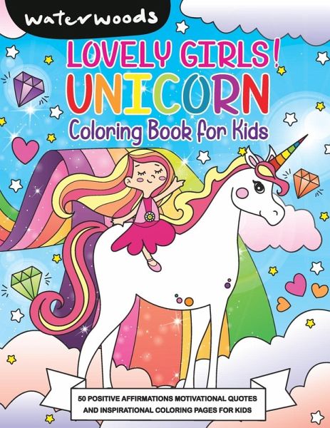 Lovely Girls Unicorn Coloring Book Lovely Girls Unicorn Coloring Book