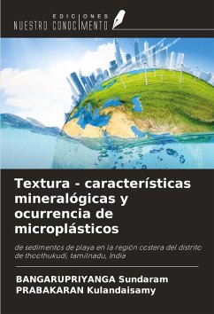 Textura - características mineralógicas y ocurrencia de microplásticos - Sundaram, Bangarupriyanga; Kulandaisamy, Prabakaran