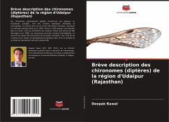 Brève description des chironomes (diptères) de la région d'Udaipur (Rajasthan) - Rawal, Deepak