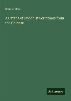 Cover A Catena of Buddhist Scriptures from the Chinese