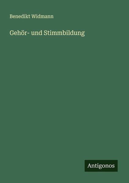 Gehör- und Stimmbildung