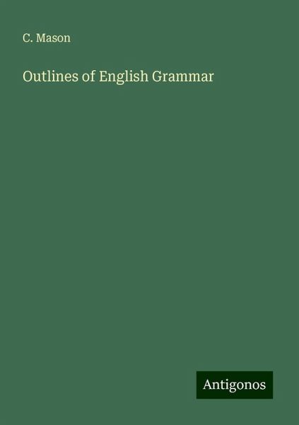 Outlines of English Grammar