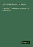 Africa and the Brussels geographical conference