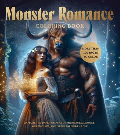 Cover Monster Romance Coloring Book