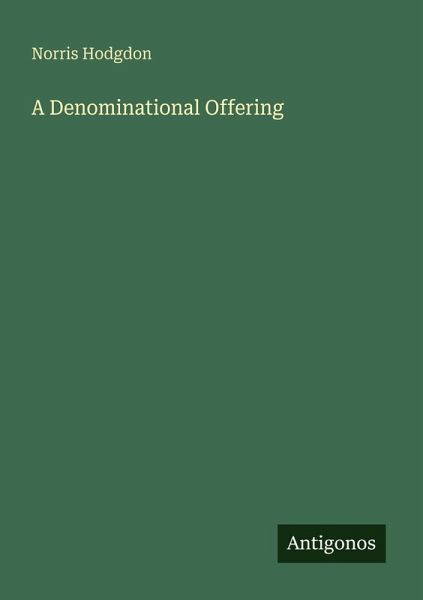 A Denominational Offering