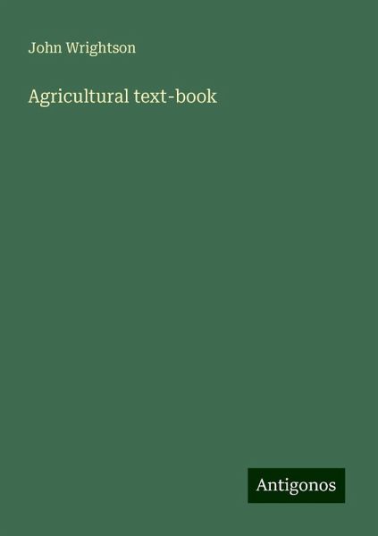 Agricultural text-book Agricultural text-book