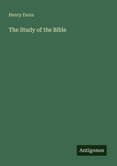 Cover The Study of the Bible