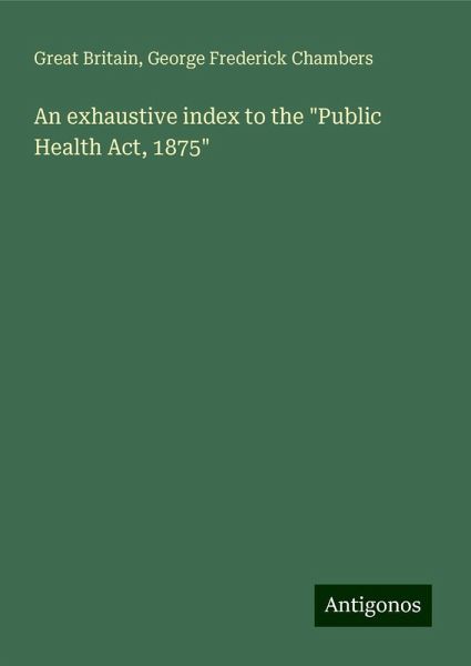 An exhaustive index to the An exhaustive index to the