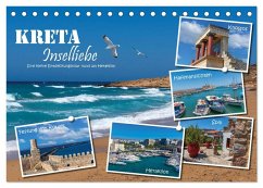 Kreta - Inselliebe (Tischkalender 2025 DIN A5 quer), CALVENDO Monatskalender Kreta - Inselliebe (Tischkalender 2025 DIN A5 quer), CALVENDO Monatskalender