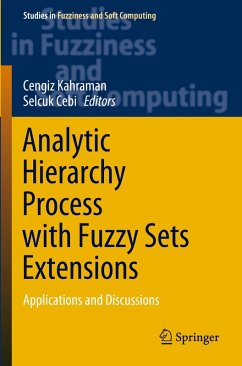 Analytic Hierarchy Process with Fuzzy Sets Extensions