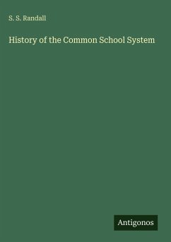 Cover History of the Common School System