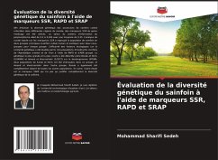 Cover Évaluation de la diversité génétique du sainfoin à l'aide de marqueurs SSR, RAPD et SRAP