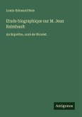 Etude biographique sur M. Jean Raimbault