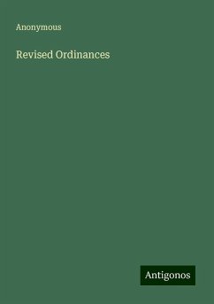 Revised Ordinances - Anonymous