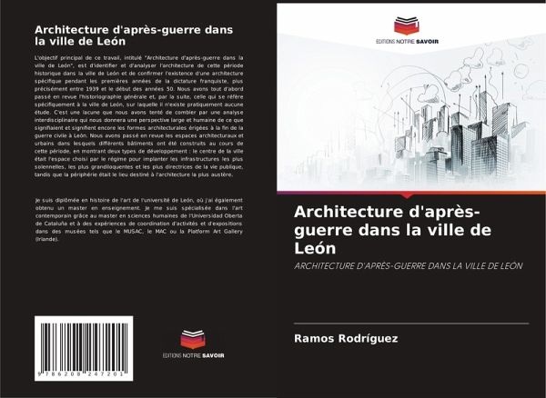 Architecture d'après-guerre dans la ville de León