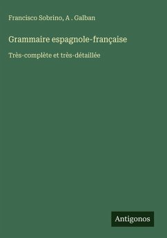 Cover Grammaire espagnole-française